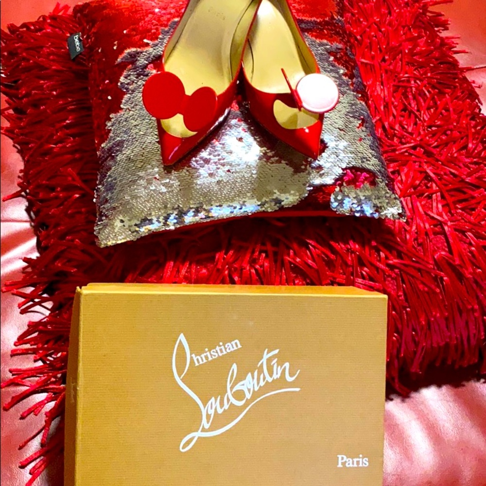 Mickey Mouse ears Louboutin 🔥🔥🔥❤️❤️